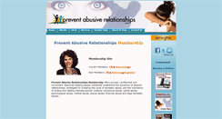 Desktop Screenshot of members.preventabusiverelationships.com